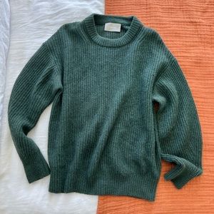 Everlane Alpaca Sweater Size Small (Forest Green)